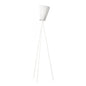 Northern Oslo Wood Floor Lamp White Base