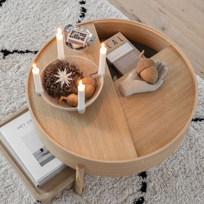 WOUD Arc Coffee Table Ø 66cm