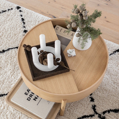 WOUD Arc Coffee Table Ø 66cm